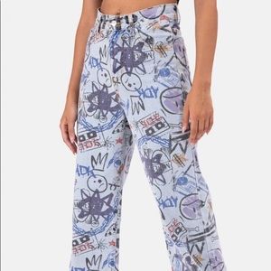 Adika graffiti jeans